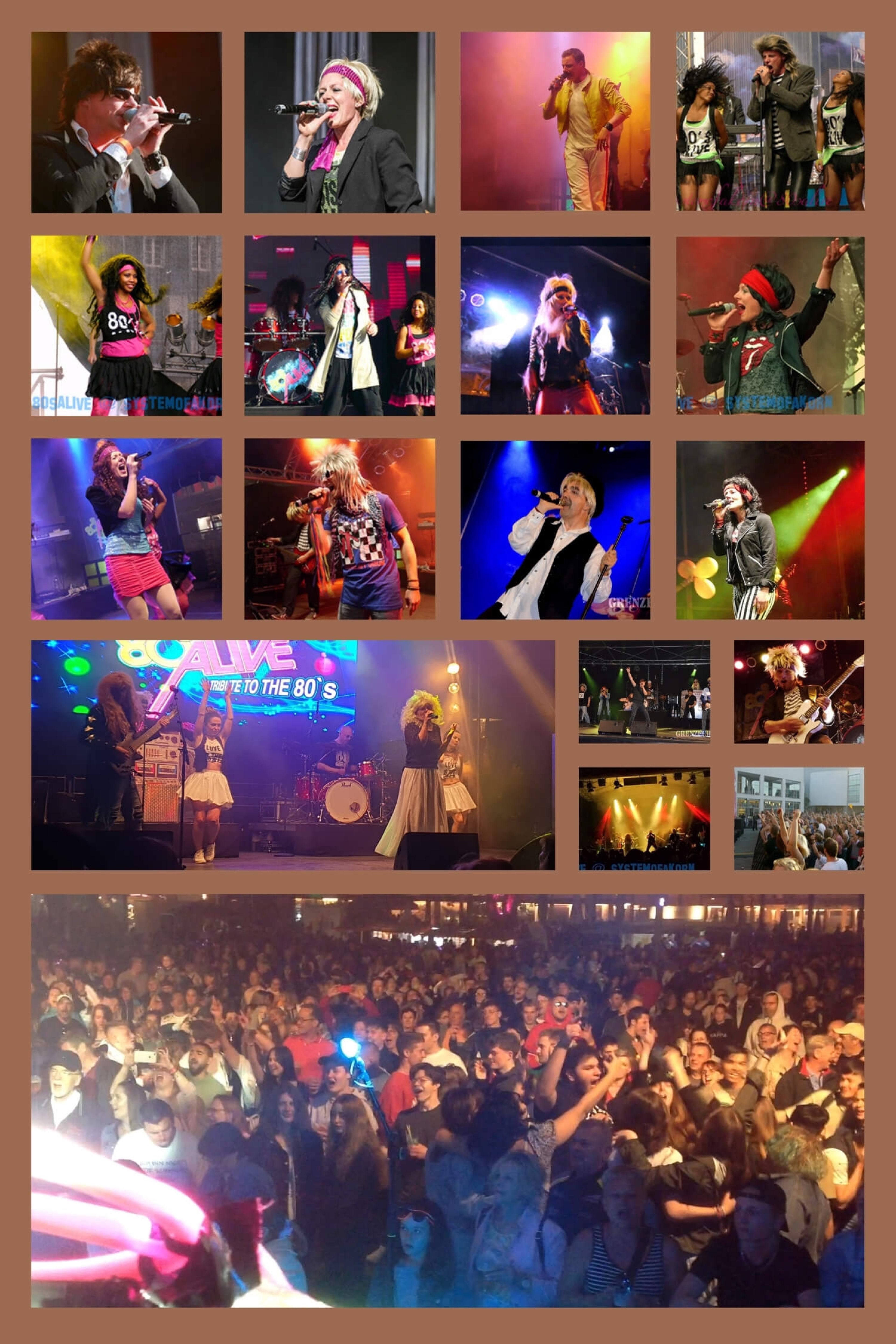 Bilder Galerie - 80s Alive - 80er Jahre Live Fotos 80s Tribute Show Coverband 