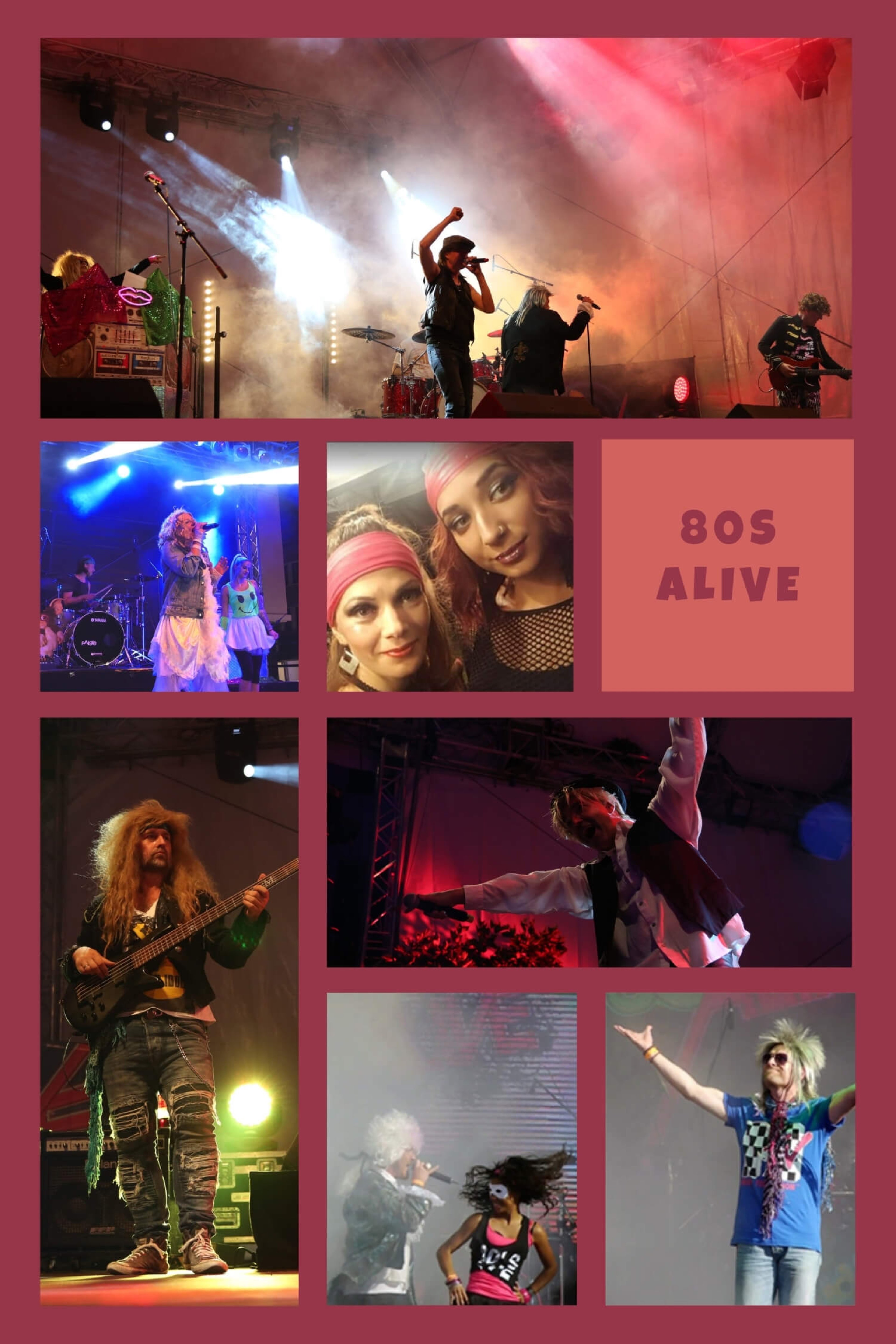 Bilder Galerie - 80s Alive - 80er Jahre Live Fotos 80s Tribute Show Coverband 